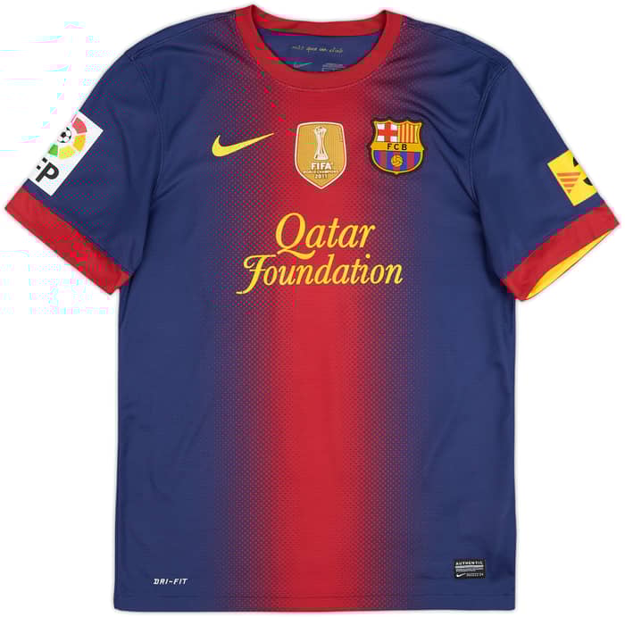 2012-13 Barcelona Camiseta Local Messi #10 - 6/10 - (S)