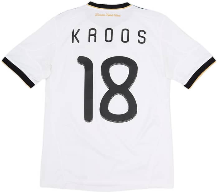 2010-11 Germany Home Shirt Kroos #18 - 8/10 - (XL.Boys)