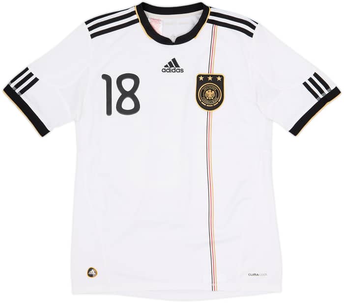 2010-11 Germany Home Shirt Kroos #18 - 8/10 - (XL.Boys)
