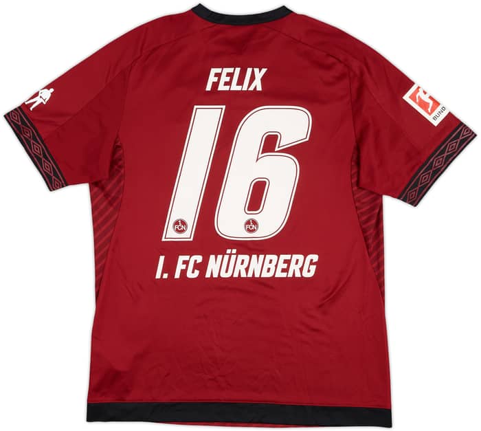 2018-19 Nurnberg Home Shirt Felix #16 - 7/10 - (L)