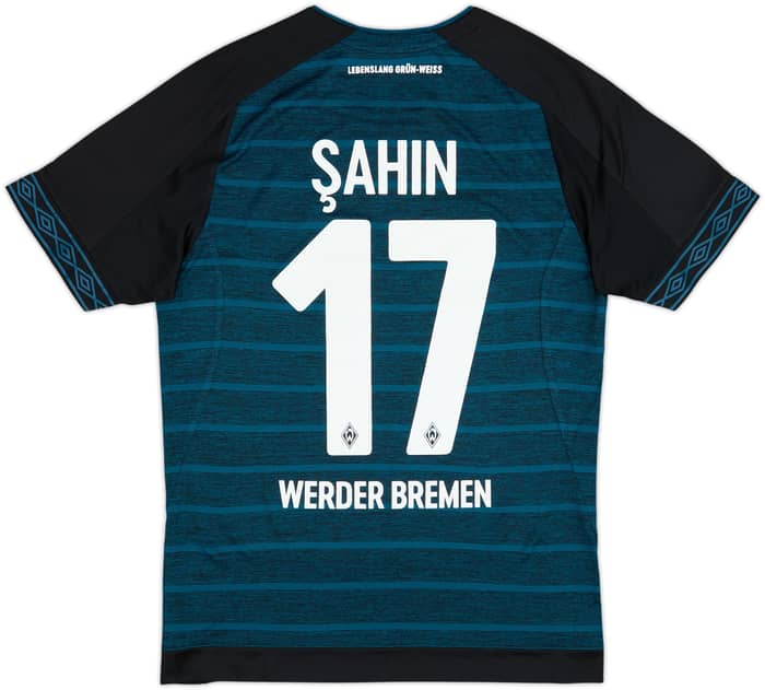 Camiseta de visitante del Werder Bremen 2018-19 Sahin #17 - 8/10 - (S)