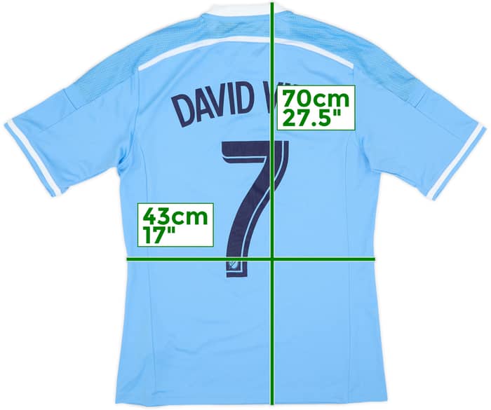 2015-16 New York City Home Shirt David Villa #7 (S)