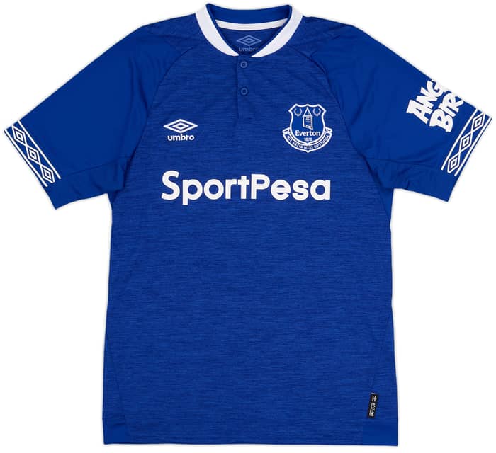 2018-19 Everton Home Shirt Baines #3 - 10/10 - (S)