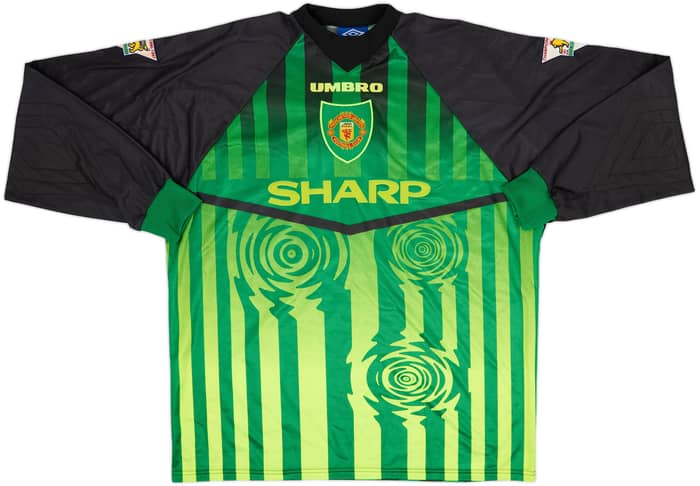1997-98 Manchester United GK Shirt Schmeichel #1 - 8/10 - (XXL)
