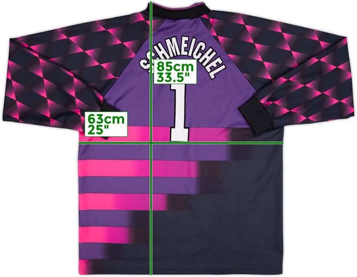 1996-97 Manchester United GK Shirt Schmeichel #1 - 9/10 - (XXL)