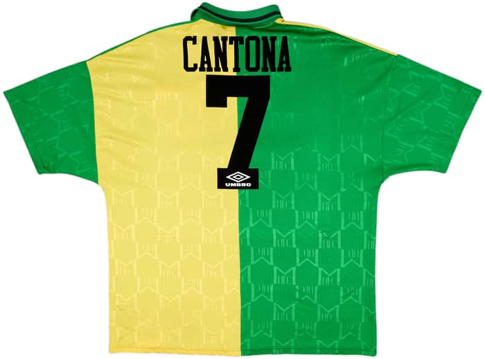 1992-94 Manchester United Third Shirt Cantona #7 - 8/10 - (XXL)