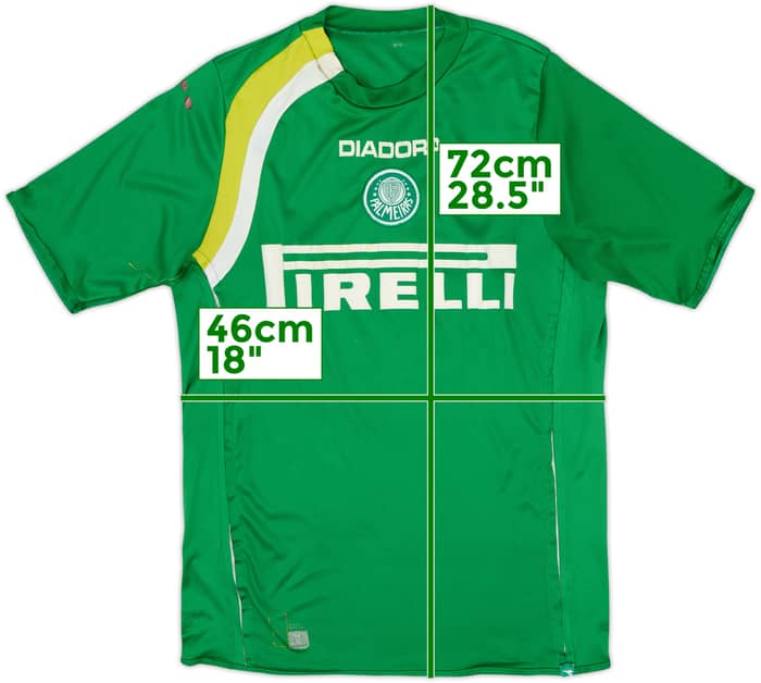 Camiseta de local del Palmeiras 2005 #10 - 4/10 - (S)