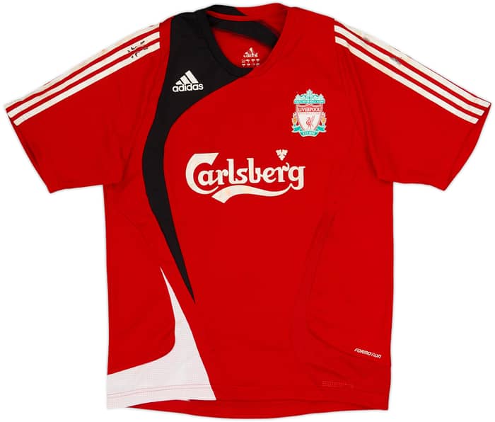 2007-08 Liverpool adidas Training Shirt - 5/10 - (M)
