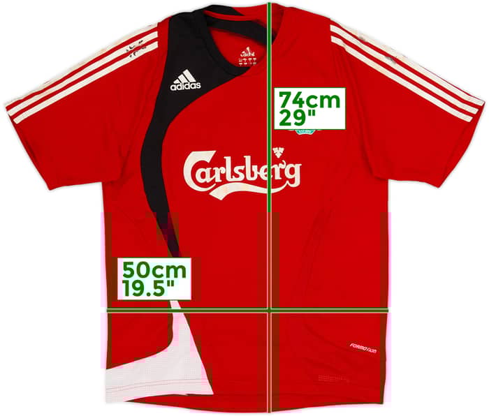 2007-08 Liverpool adidas Training Shirt - 5/10 - (M)