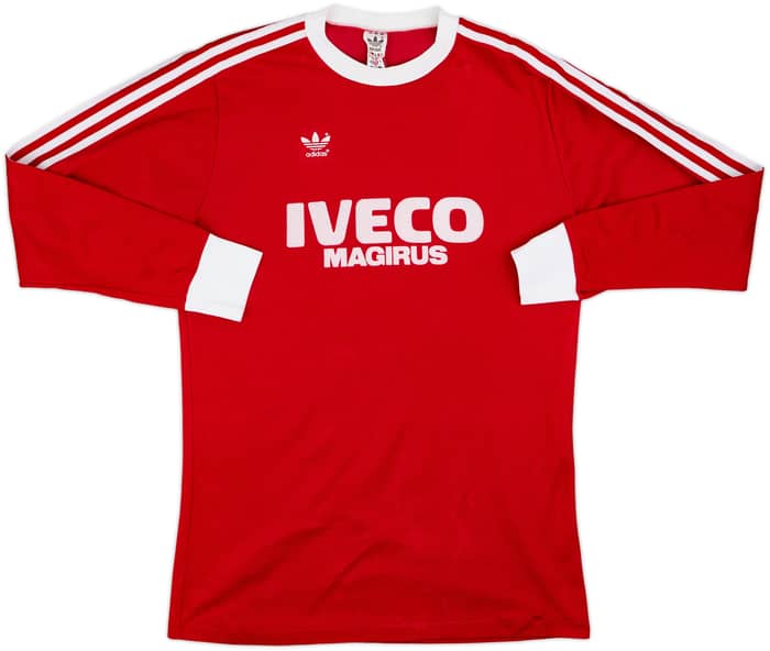 1983-84 Bayern Munich Local Camiseta Manga Larga - 8/10 - (L)