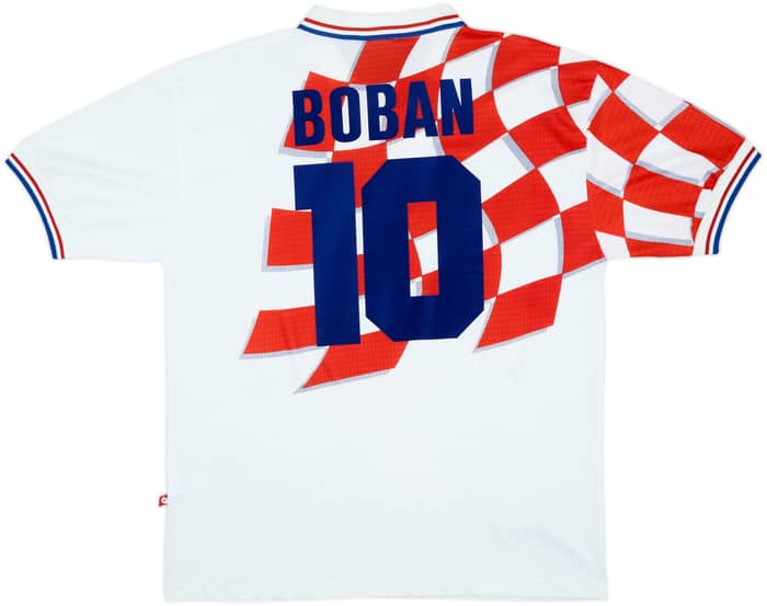 1998-01 Croacia Camiseta de local Boban #10 - 8/10 - (XL)