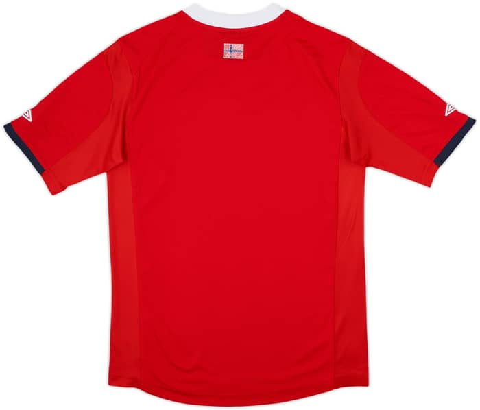 2010-11 Norway Home Shirt - 7/10 - (S)