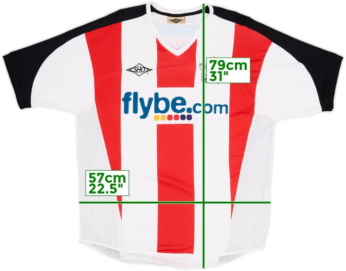2007-08 Exeter City Home Shirt - 8/10 - (L)
