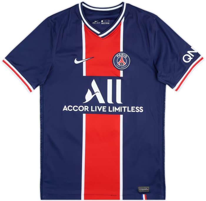 2020-21 Paris Saint-Germain Home Shirt NeymarJr #10 - 9/10 - (S)