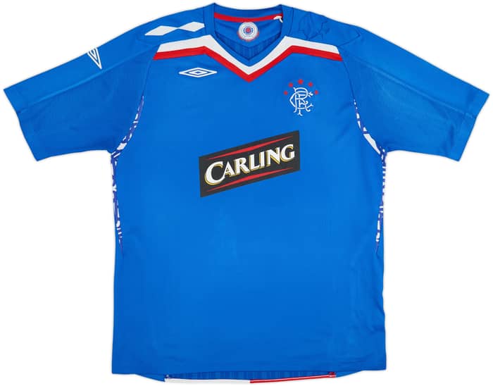 2007-08 Rangers Home Shirt - 5/10 - (XL)