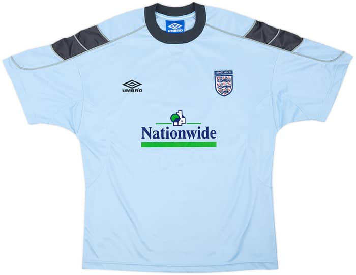 2000-01 England Umbro Training Shirt - 6/10 - (M)