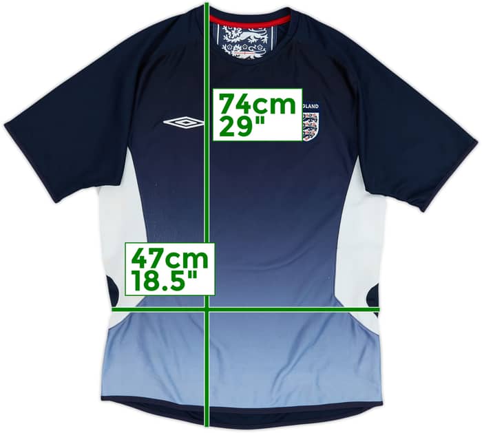 2004-05 England Umbro Training Shirt - 7/10 - (M)