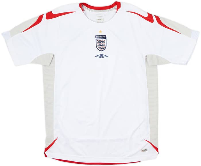 2007-09 England Umbro Training Shirt - 7/10 - (M)