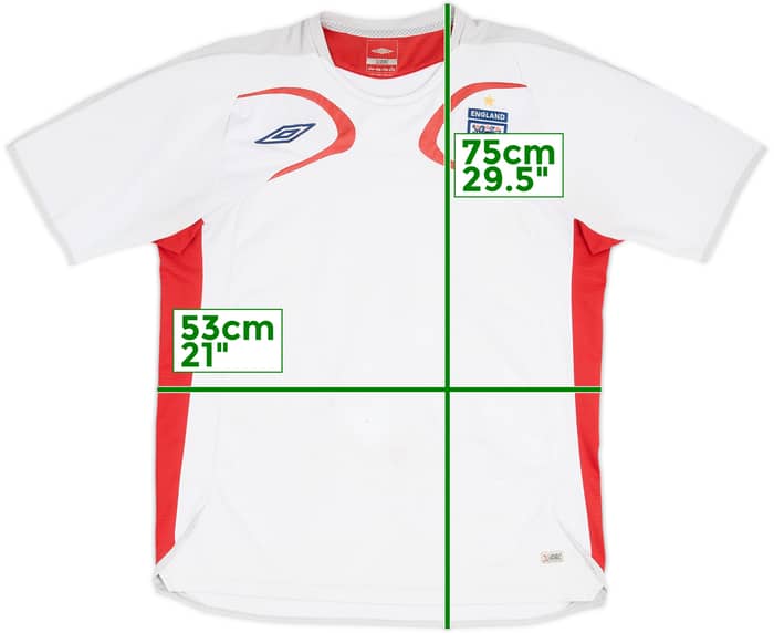 2005-06 England Umbro Training Shirt - 4/10 - (L)