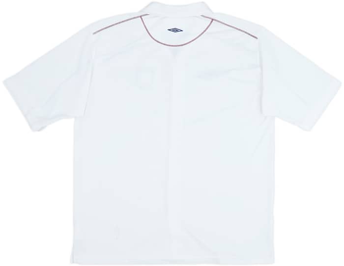 2002-03 England Umbro Button Up Shirt - 8/10 - (XXL)
