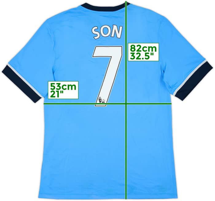 2015-16 Tottenham Away Shirt Son #7 (XL)