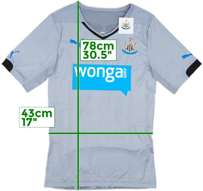 2014-15 Newcastle Player Issue ACTV Fit Away Shirt Jonas #18 (XL)