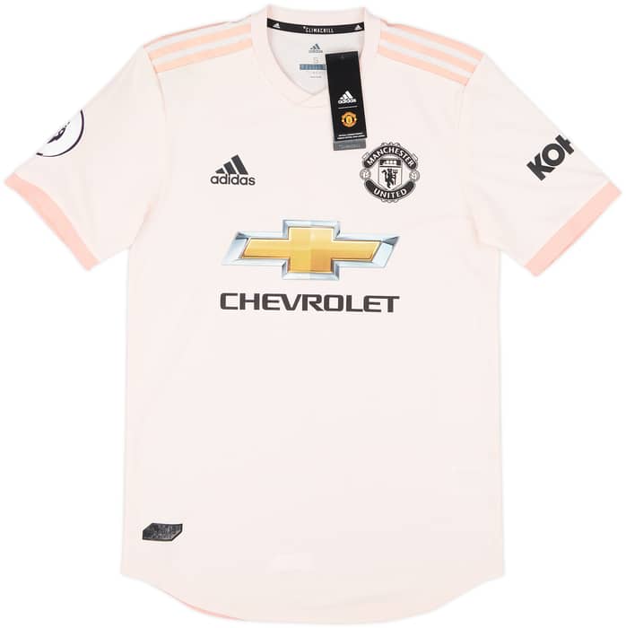 2018-19 Manchester United Authentic Away Shirt Lukaku #9 (S)