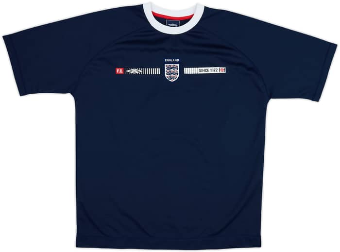 2002-04 England Umbro Training Shirt - 9/10 - (L)
