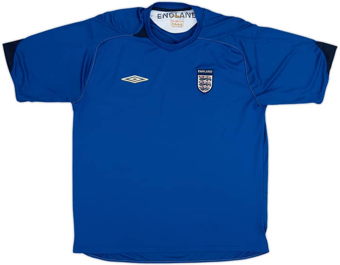 2004-05 England Umbro Training Shirt - 9/10 - (XL)