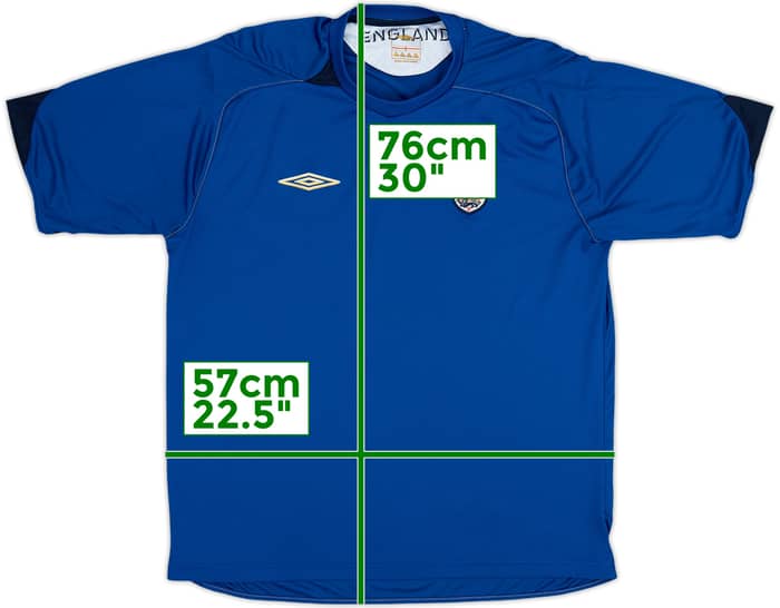 2004-05 England Umbro Training Shirt - 9/10 - (XL)