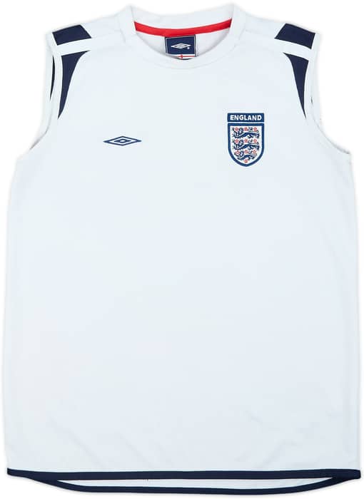 2004-06 England Umbro Training Vest - 6/10 - (XL.Boys)