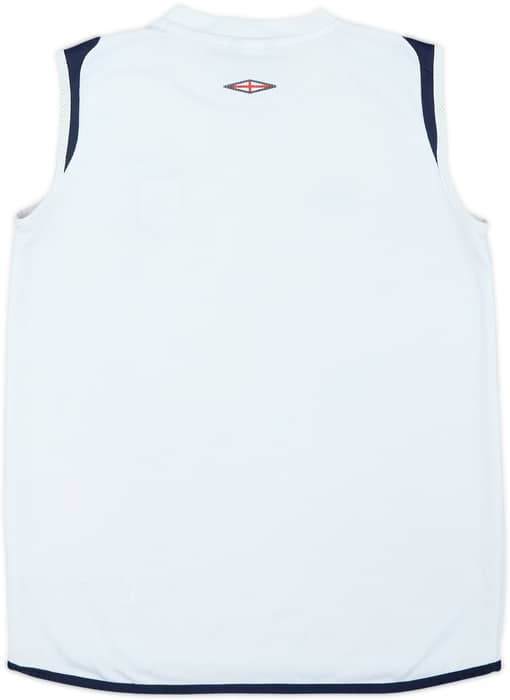 2004-06 England Umbro Training Vest - 6/10 - (XL.Boys)