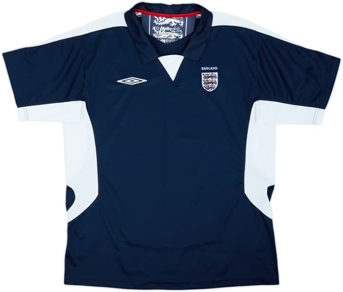 2005-06 England Umbro Training Shirt - 9/10 - (L)