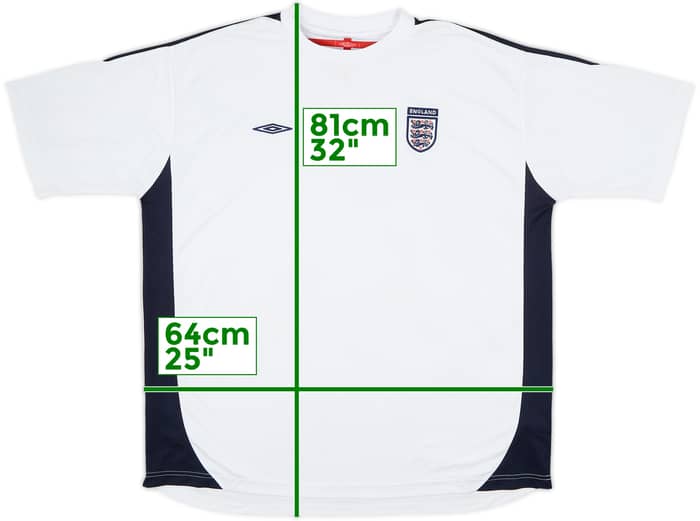 2004-05 England Umbro Training Shirt - 7/10 - (XXL)