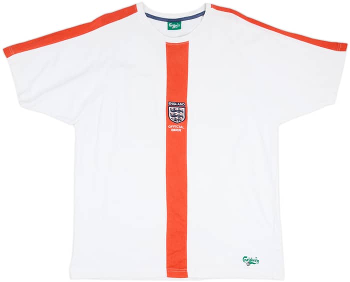 2002-04 England Cotton Tee - 6/10 - (XL)