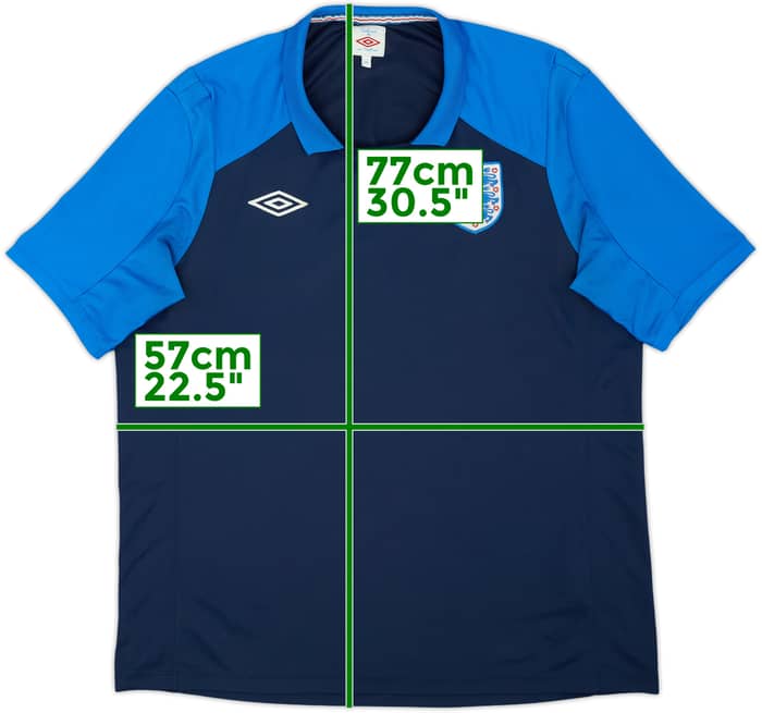 2010-11 England Umbro Training Shirt - 5/10 - (XL)