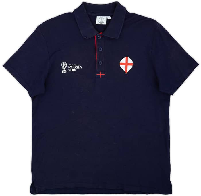 2018-19 England World Cup Polo Shirt - 8/10 - (S)