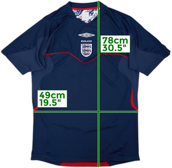 2004-06 England Umbro Training Shirt - 4/10 - (M)