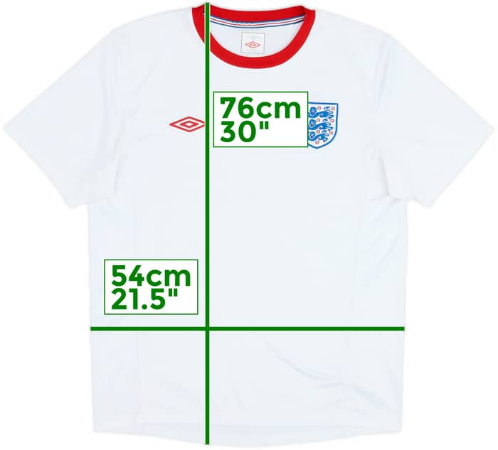 2010-11 England Umbro Training Shirt - 6/10 - (L)
