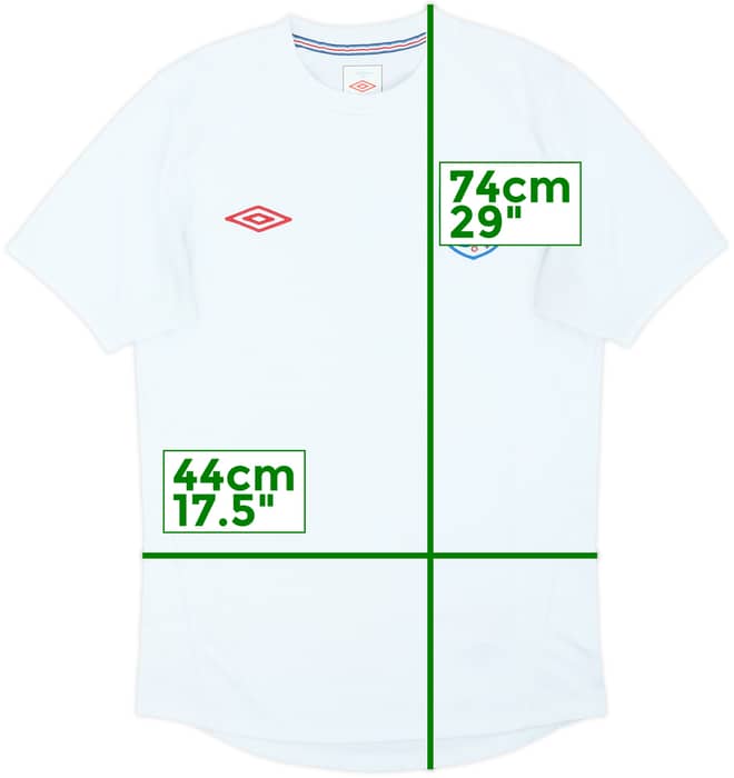 2010-11 England Umbro Training Shirt - 8/10 - (S)