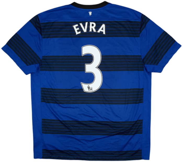 2011-13 Manchester United Away Shirt Evra #3 - 6/10 - (XL)