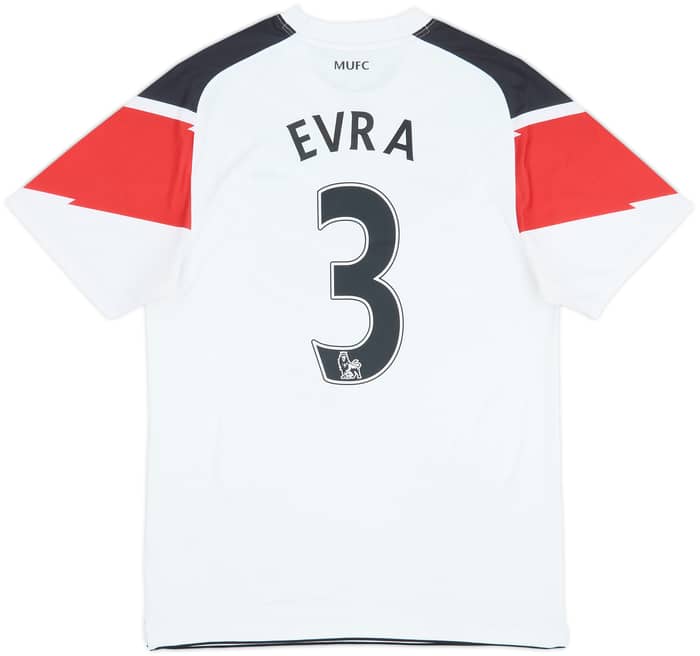 2010-12 Manchester United Away Shirt Evra #3 - 6/10 - (S)