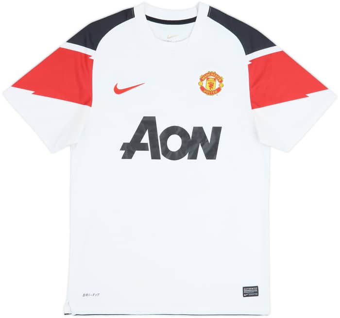 2010-12 Manchester United Away Shirt Evra #3 - 6/10 - (S)