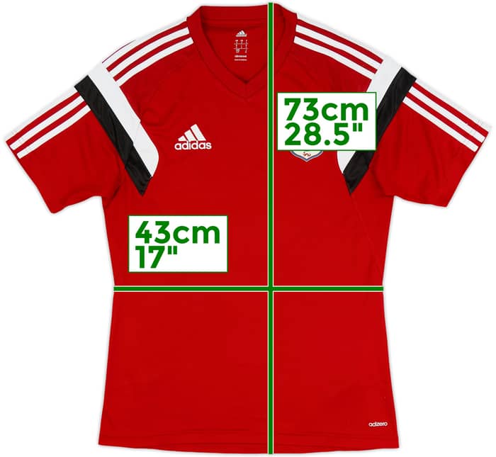 2015-16 Cardiff adizero Training Shirt - 9/10 - (S)