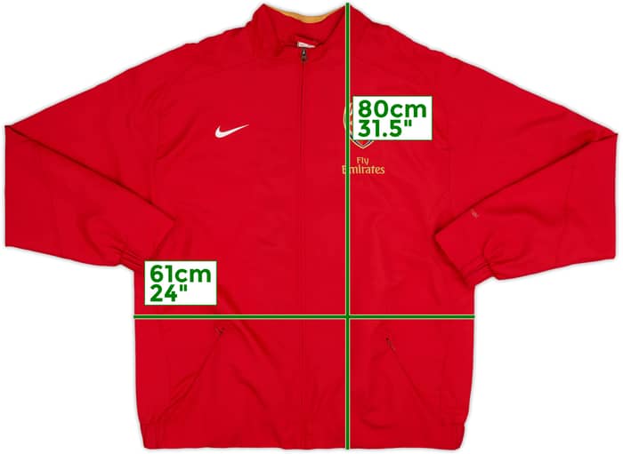 2008-09 Arsenal Nike Track Jacket - 10/10 - (XL)