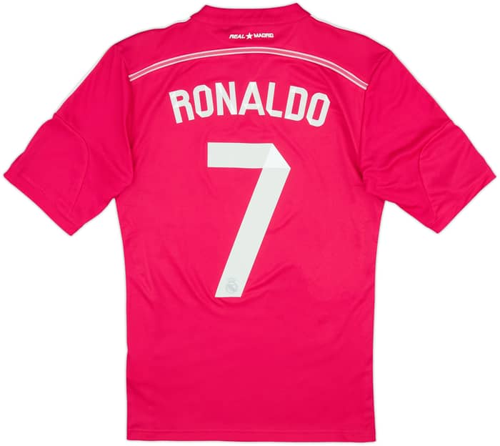 2014-15 Real Madrid Away Shirt Ronaldo #7 (S)