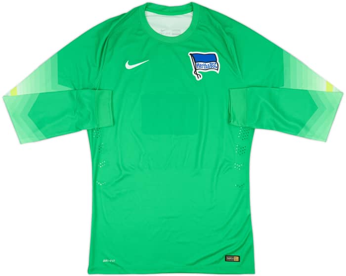 2014-15 Hertha Berlin Player Issue GK Shirt - 4/10 - (L)