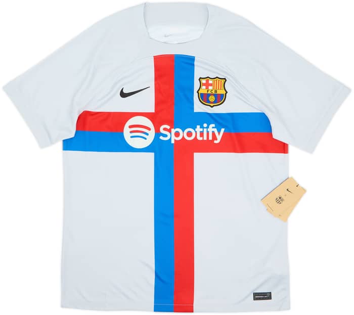 2022-23 Barcelona Third Shirt Lewandowski #9 (L)