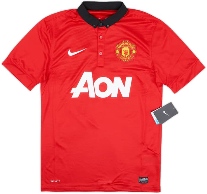 2013-14 Manchester United Home Shirt V.Persie #20 (S)