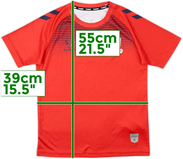 2019-20 Middlesbrough Hummel Training Shirt - 9/10 - (M.Boys)